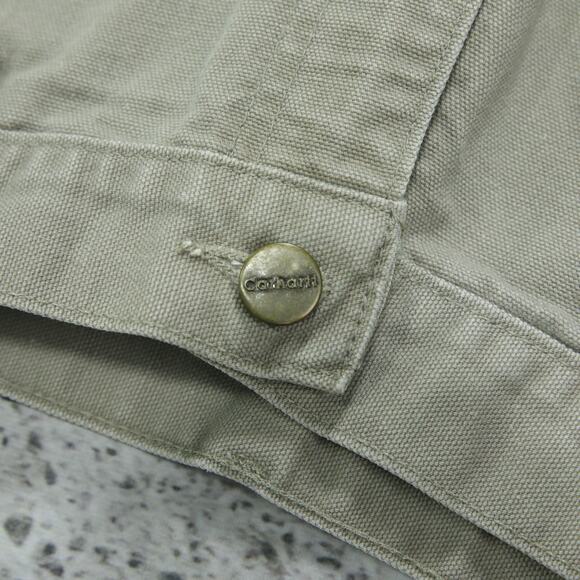 Vintage Y2K Carhartt B25 DES Desert Tan Carpenter Shorts 33x8.35 - Picture 13 of 13